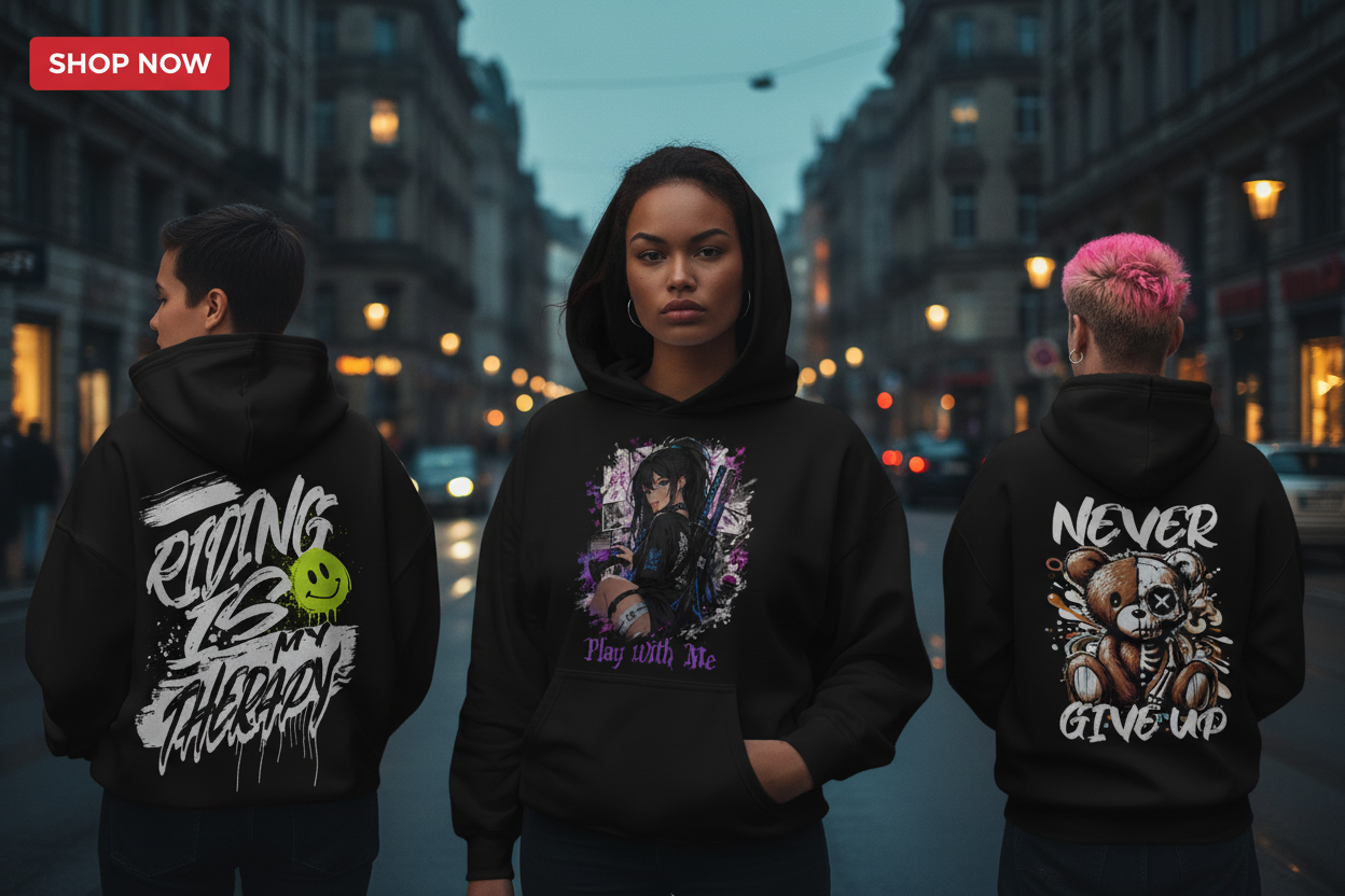 Regionize Hoodie Banner – Rücken/Front/Rücken